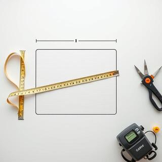 Simple mattress size guide with tape measure