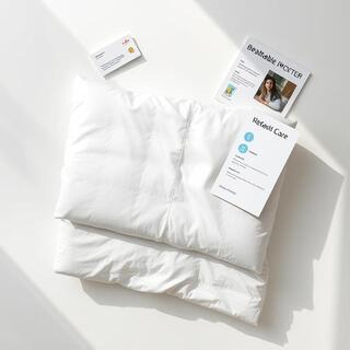 Protectors and breathable covers neatly stacked