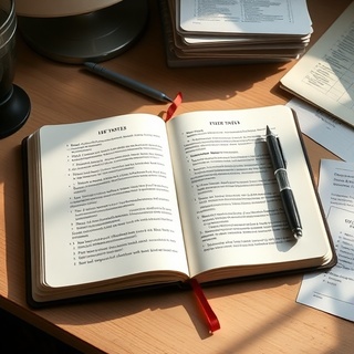 Field notebook with sleep timing notes