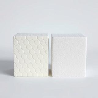 Foam density blocks next to airflow arrows